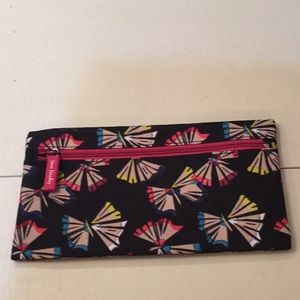 NWT Vera Bradley makeup and brush bag, Art Butterflies